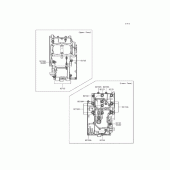 Схема вузла: Картер двигуна для Kawasaki KLE250 Versys-X 250 ABS