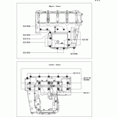 Схема вузла: Болти картера двигуна для Kawasaki ZR1000 Z1000
