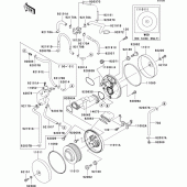 Схема вузла: Air cleaner(1/2) для Kawasaki VN1500 VN1500 Classic FI
