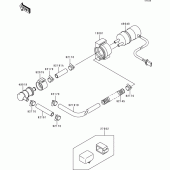 Схема вузла: Fuel pump для Kawasaki ZX900 Ninja ZX-9R