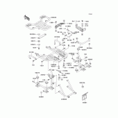 Схема узла: Аксессуары для Kawasaki ZG1200 Voyager XII