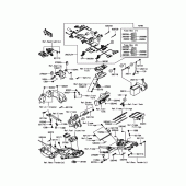 Схема вузла: Електроустаткування для Kawasaki ZX1400 Ninja ZX-14R ABS