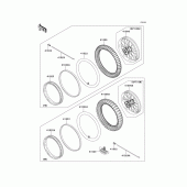 Схема вузла: Шини для Kawasaki KX65