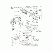 Схема вузла: Електроустаткування для Kawasaki ZX600 Ninja ZX-6R