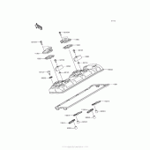 Схема вузла: Клапанна кришка для Kawasaki ZX1000 Ninja ZX-10R