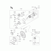 Схема вузла: Starter motor для Kawasaki ZX636 Ninja ZX-6R