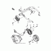 Схема вузла: Генератор для Kawasaki EX300 Ninja 300