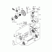 Схема вузла: Starter Motor для Kawasaki VN900 Vulcan 900 Classic LT