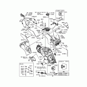 Схема вузла: Паливний бак для Kawasaki ZX1400 Ninja ZX-14R ABS 30TH
