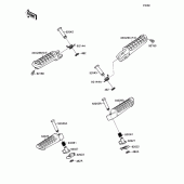 Схема вузла: Ступінь передачі для Kawasaki ZX1100 Ninja ZX-11