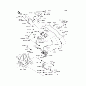 Схема вузла: Brake piping для Kawasaki ZX1400 Ninja ZX-14R ABS