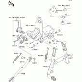 Схема узла: Stand(s) для Kawasaki ZG1400 1400GTR ABS