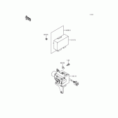 Схема вузла: Cruise control для Kawasaki ZG1200 Voyager XII