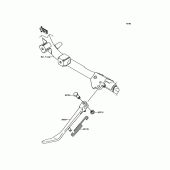 Схема вузла: Stand(s) для Kawasaki VN900 Vulcan 900 Classic LT