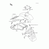 Схема вузла: Крило для Kawasaki ZX600 GPX600R