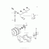 Схема вузла: Ignition System для Kawasaki ZX1400 Ninja ZX-14R