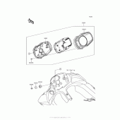 Схема вузла: Meter(S) для Kawasaki EX650 Ninja 650