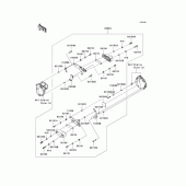 Схема узла: Аксессуары(engine guard) для Kawasaki ZX636 Ninja ZX-6R