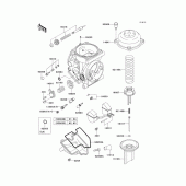 Схема вузла: Комплектуючі карбюратора для Kawasaki ZX900 Ninja ZX-9R