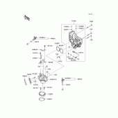 Схема узла: Throttle для Kawasaki VN1700 VN1700 Voyager ABS