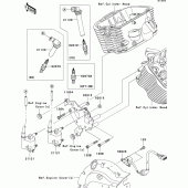 Схема вузла: Ignition system для Kawasaki VN900 VN900 Custom