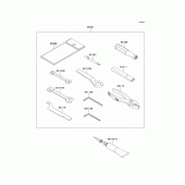 Схема узла: Owners tools для Kawasaki EX300 Ninja 300