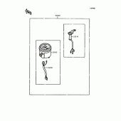 Схема вузла: Опція для Kawasaki EN400 Vulcan 400