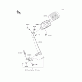 Схема вузла: Brake pedal/torque link для Kawasaki VN1600 Vulcan 1600 Nomad