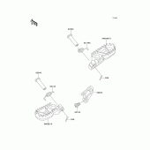 Схема узла: Step для Kawasaki KX500