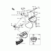 Схема вузла: Air Chamber для Kawasaki ZX1000 Ninja H2R