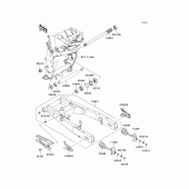 Схема узла: Задний рычаг (Маятник) для Kawasaki ZR800 Z800