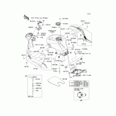 Схема вузла: Паливний бак(1/2) для Kawasaki ZX600 Ninja ZX-6R