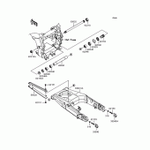 Схема узла: Задний рычаг (Маятник) для Kawasaki ZX1400 ZZR1400