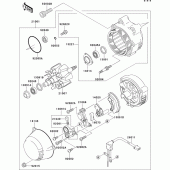 Схема узла: Генератор для Kawasaki ZX1100 ZZ-R1100