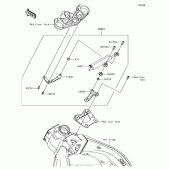 Схема вузла: Аксесуари (Steering Damper) для Kawasaki ZX636 Ninja ZX-6R KRT Edition