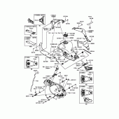 Схема вузла: Паливний бак для Kawasaki ZX1000 Ninja ZX-10R ABS