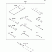 Схема узла: Owner`s tools для Kawasaki ZR1000 Z1000 ABS