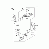 Схема узла: Аксессуары(Frame Slider) для Kawasaki ER650 Z650 ABS