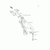 Схема вузла: Ignition system для Kawasaki KX250/ KX252 KX250F