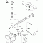 Схема вузла: Ignition system для Kawasaki ZX1200 Ninja ZX-12R