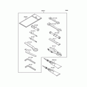 Схема вузла: Інструмент для Kawasaki EL250 Eliminator 250SE