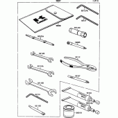 Схема узла: Tool для Kawasaki VN1500 VN-15 SE