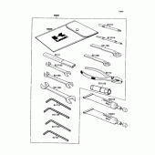 Схема узла: Owners tools для Kawasaki ZX750 Ninja ZX-7