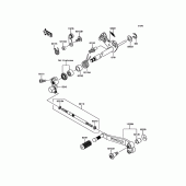 Схема вузла: Перемикач передач для Kawasaki ZR800 Z800 ABS