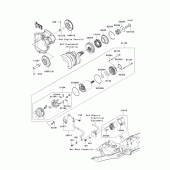 Схема узла: Starter motor для Kawasaki ZX600 Ninja ZX-6R