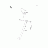 Схема узла: Stand(s) для Kawasaki KL250 KLR250