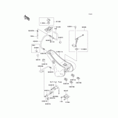 Схема узла: Топливный бак для Kawasaki ZG1200 Voyager XII