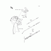 Схема узла: Тросики для Kawasaki ZX600 Ninja ZX-6R