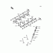 Схема вузла: Клапан для Kawasaki ZX900 GPZ900R