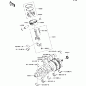 Схема вузла: Crankshaft/piston для Kawasaki ZX1400 ZZR1400 ABS